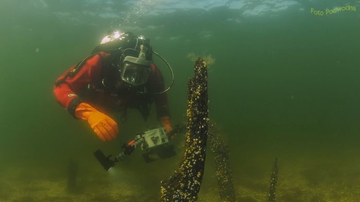 archeologia; archeologia podwodna; UMK; Uniwersytet Mikołaja Kopernika w Toruniu; Port w Pucku